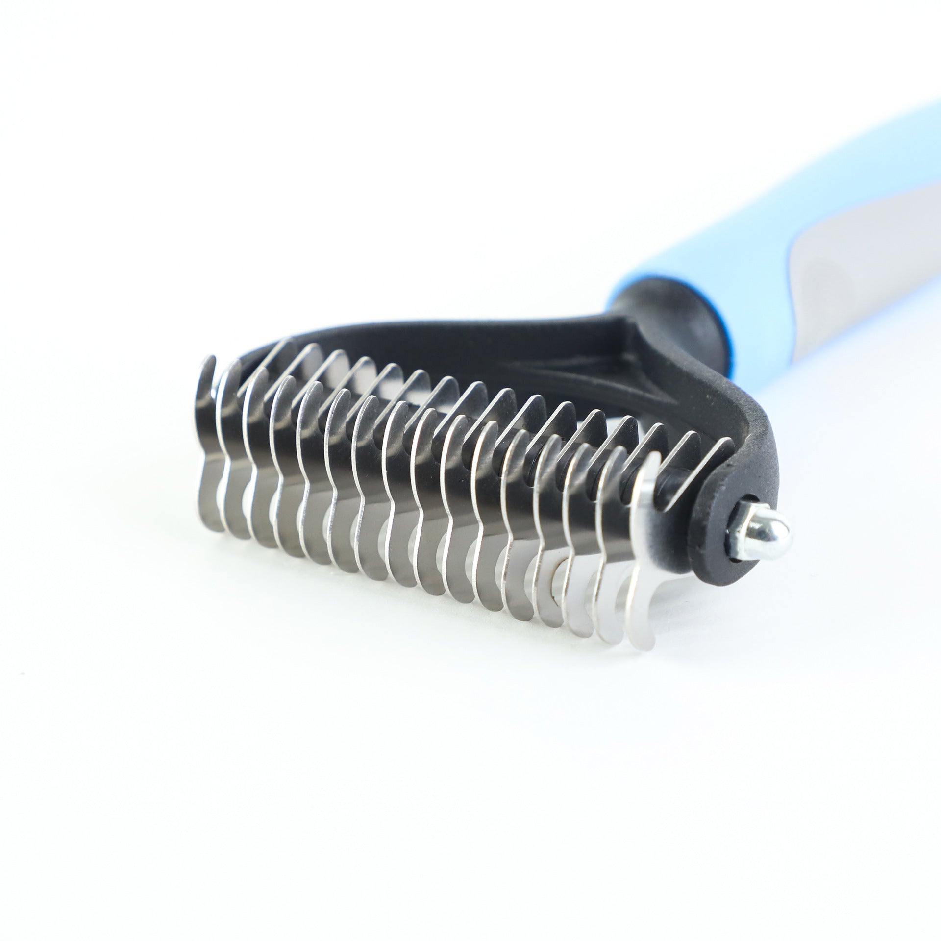 Stainless Double-Sided Pet Brush Hair Removal Comb Grooming Dematting Dog Grooming Shedding Tools